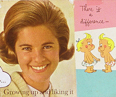 Vintage booklet Growing Up and Liking It 1960s