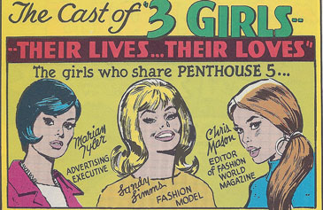 True Romance Comic late 60s updated for swinging girls still looking for love